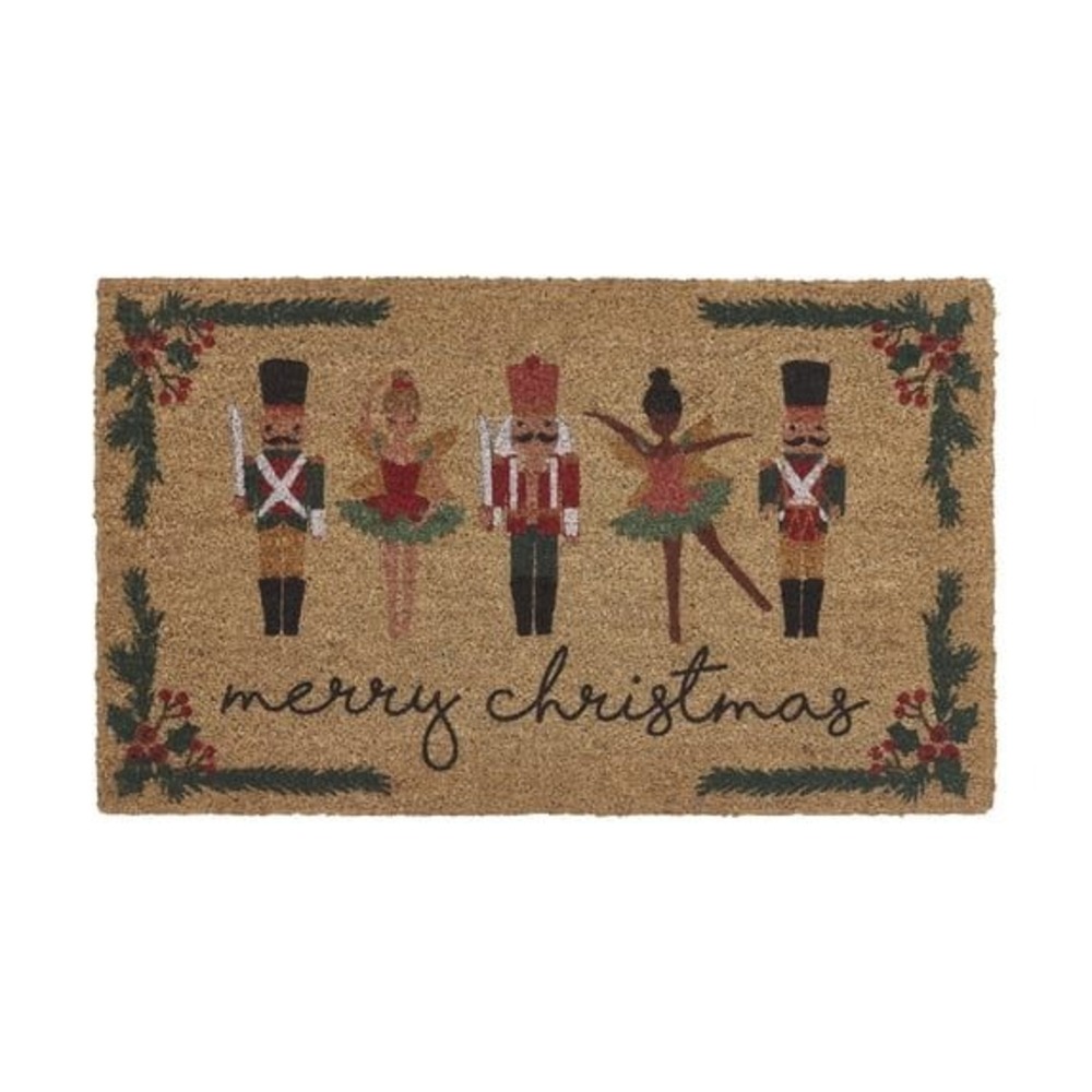 My Texas House Nutcracker Ballet Outdoor Coir Doormat, 18x30, Christmas 2026